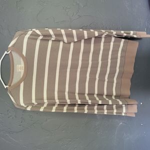 Merona Large brown and white